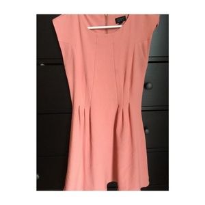 Topshop Crepe A-line Mini Dress